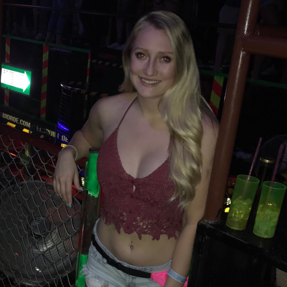 Lace crop top
